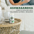 Ashwagandha orgánica Fuerza adicional 120 cápsulas